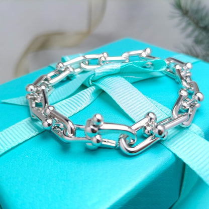 [Aura Jewelry]HARDWEAR BRACELET PINK GOLD AND SILVER