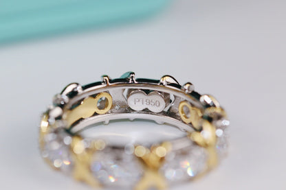 [Aura Jewelry]SIXTEEN STONE RING GOLD