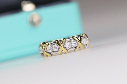 [Aura Jewelry]SIXTEEN STONE RING GOLD