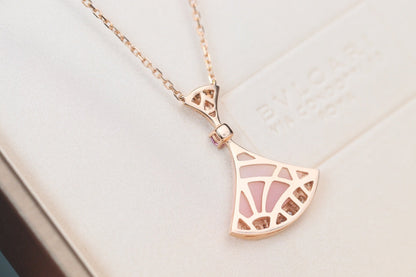 [Aura Jewels]DREAM NECKLACE PINK MOP DIAMOND