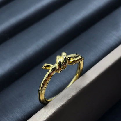[Aura Jewelry]KNOT RING 1.2MM