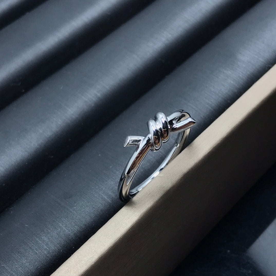 [Aura Jewelry]KNOT RING 1.2MM
