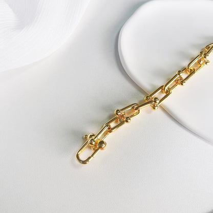 [Aura Jewelry]HARDWEAR GOLD BRACELET