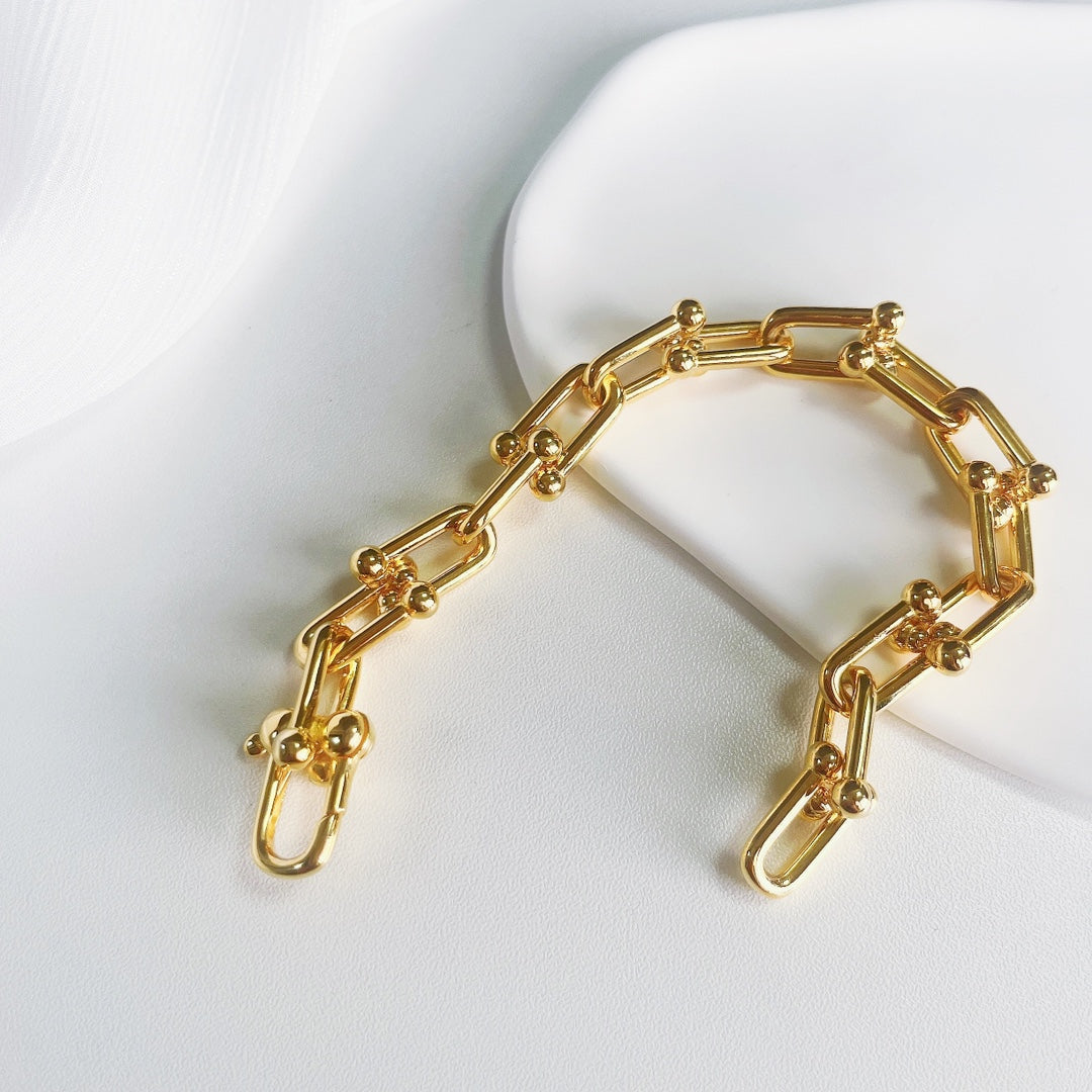 [Aura Jewelry]HARDWEAR GOLD BRACELET