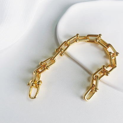 [Aura Jewelry]HARDWEAR GOLD BRACELET