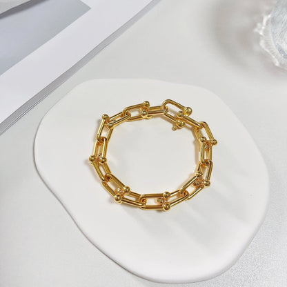 [Aura Jewelry]HARDWEAR GOLD BRACELET