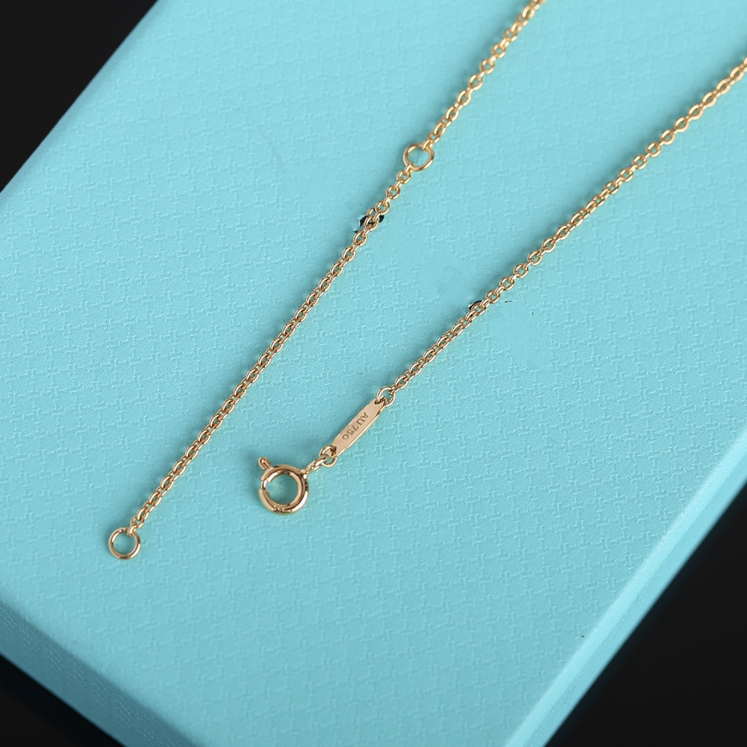 [Aura Jewelry]KNOT NECKLACE GOLD