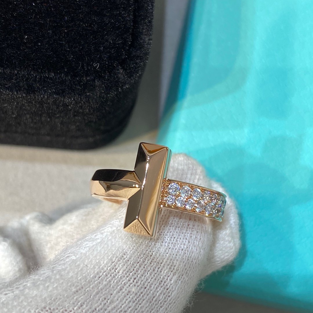 [Aura Jewelry]T WIRE MEDIUM DIAMOND RING