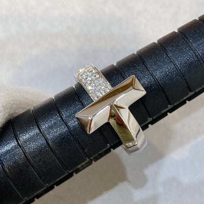 [Aura Jewelry]T WIRE MEDIUM DIAMOND RING