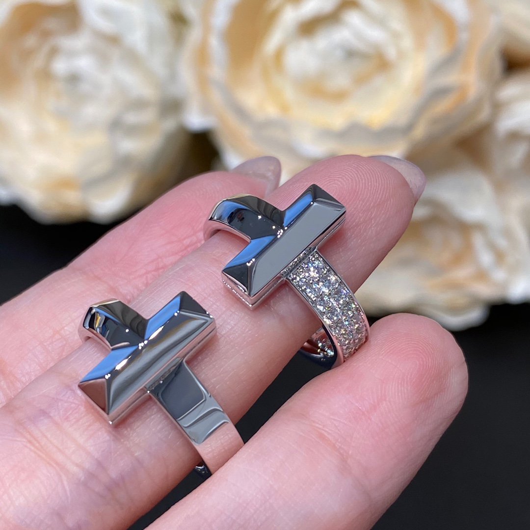 [Aura Jewelry]T WIRE MEDIUM DIAMOND RING
