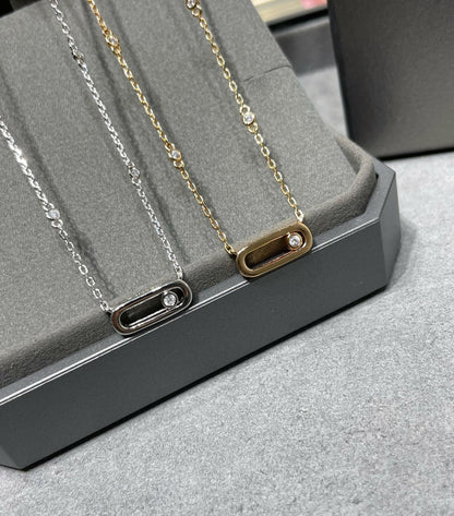 [Regal Jewels]MOVE UNO DIAMOND NECKLACE
