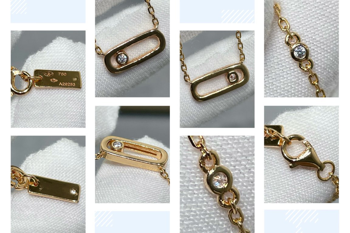 [Regal Jewels]MOVE UNO DIAMOND NECKLACE