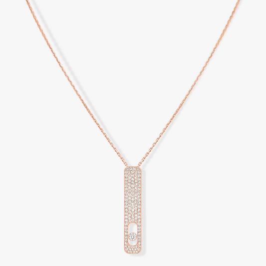 [Regal Jewels]MY FIRST DIAMOND PAVED NECKLACE