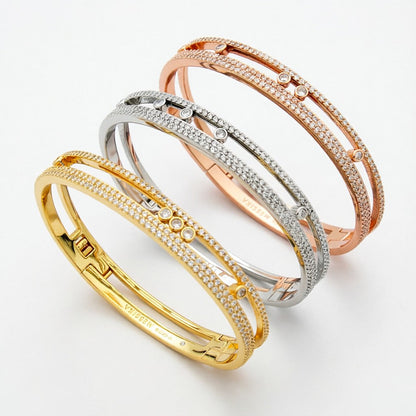 [Regal Jewels]Move Romane pavé bangle