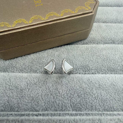 [Aura Jewels]FAN SHAPE DOUBLE SHELL OPEN RING