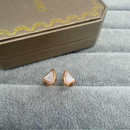 [Aura Jewels]FAN SHAPE DOUBLE SHELL OPEN RING