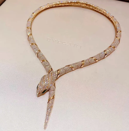 [Aura Jewels]HAUTE COUTURE GOLD SERPENTI NECKLACE