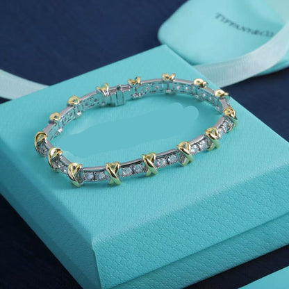 [Regal Jewels]New 16-stone diamond bracelet