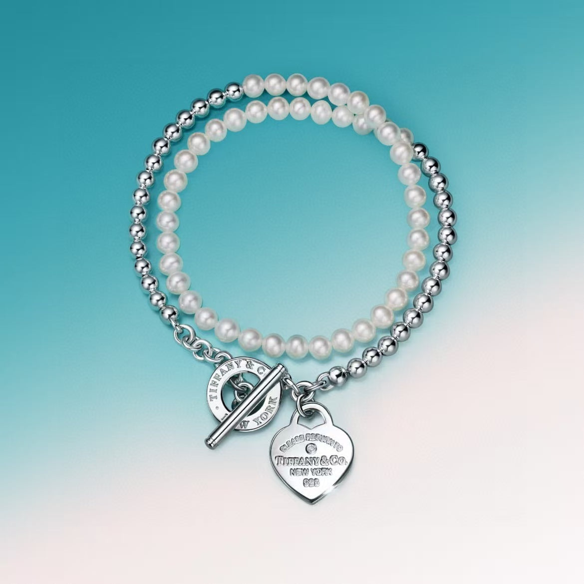 [Regal Jewels] Double-clasp Pearl Necklace、Bracelet