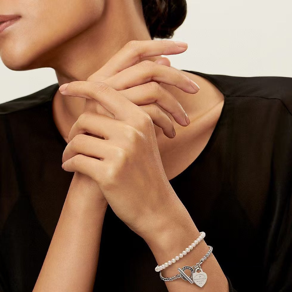[Regal Jewels] Double-clasp Pearl Necklace、Bracelet