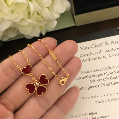 [Regal Jewels] Gold-tone Red Heart Pendant