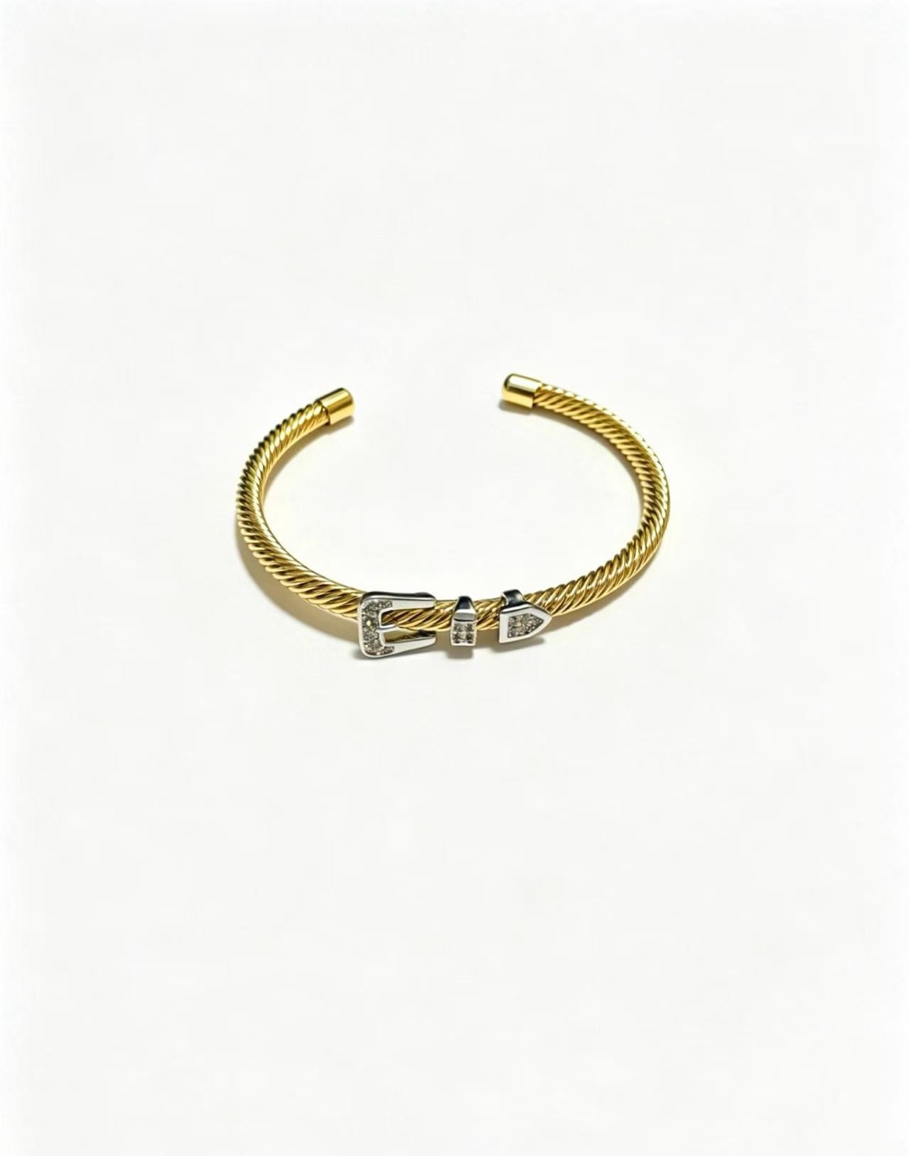 ¡®Regal Jewels26 New Open Horseshoe Bangle