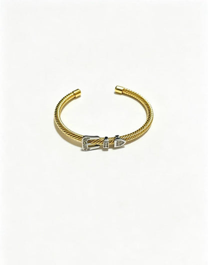 ¡®Regal Jewels26 New Open Horseshoe Bangle