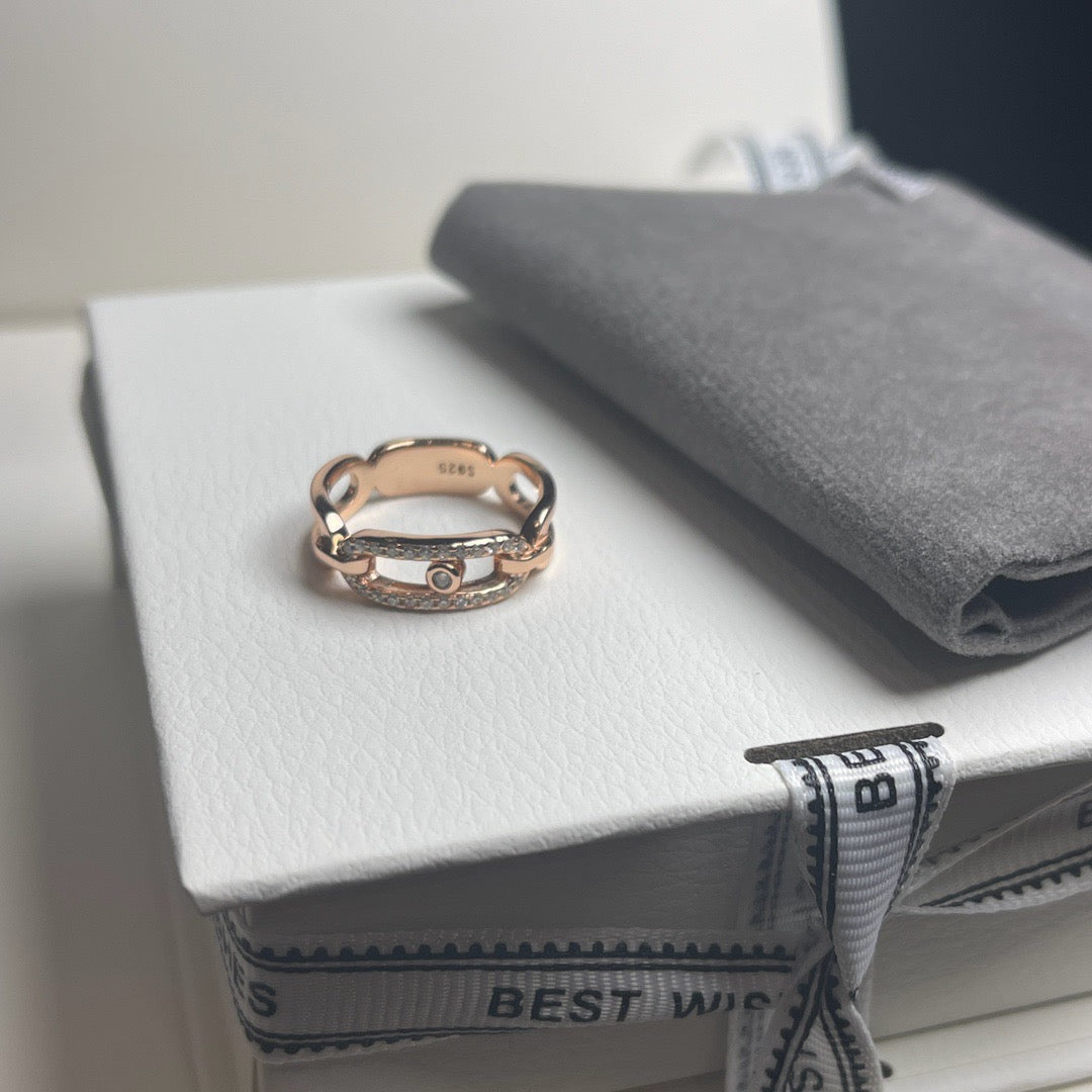 [Regal Jewels]Sliding Single Diamond Ring