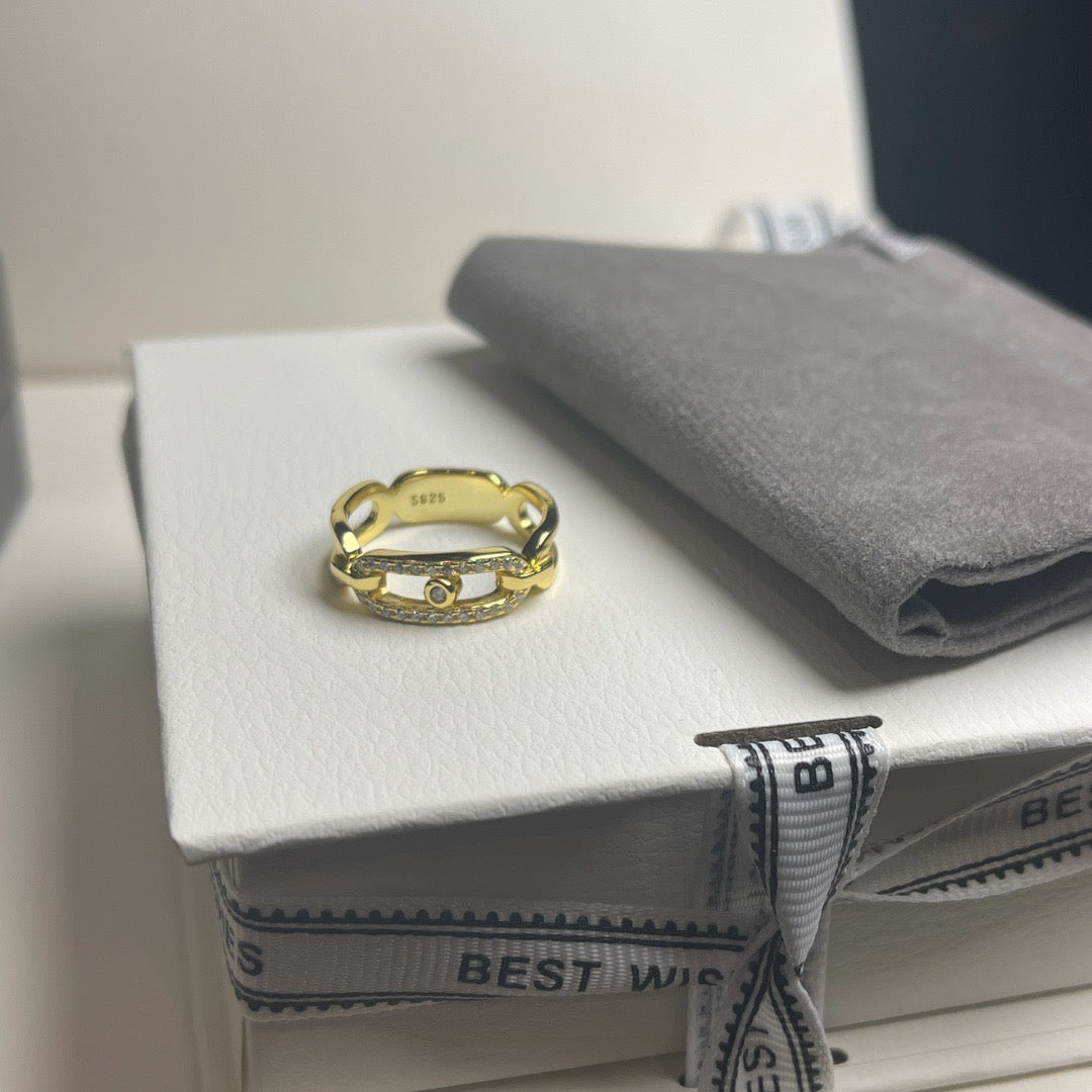 [Regal Jewels]Sliding Single Diamond Ring
