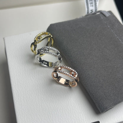 [Regal Jewels]Sliding Single Diamond Ring