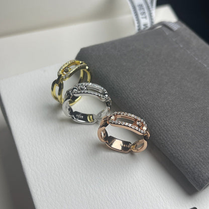 [Regal Jewels]Sliding Single Diamond Ring