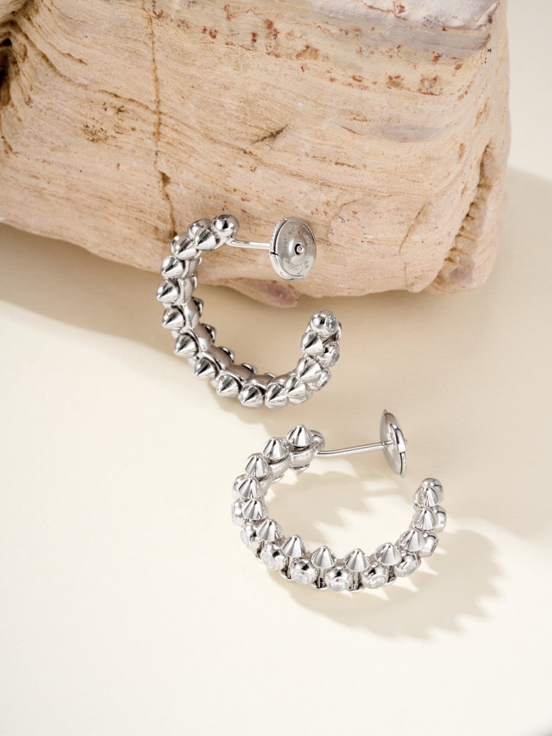¡®RegalJewelry¡¯Clash‑de  Spiked Diamond Earrings