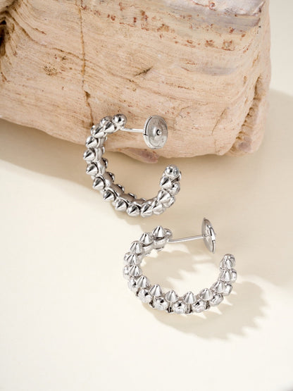 ¡®RegalJewelry¡¯Clash‑de  Spiked Diamond Earrings