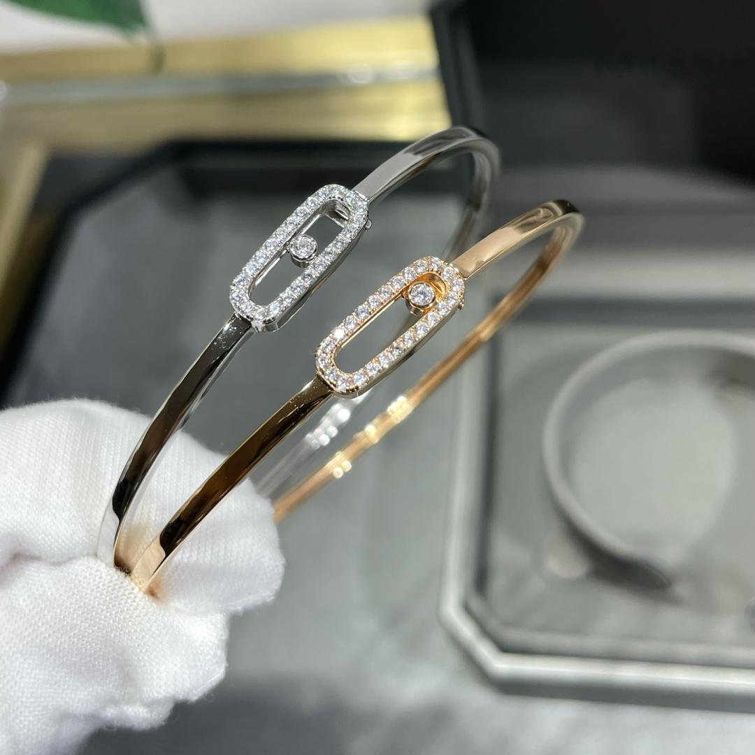 [Regal Jewels]Move Uno pavé flex bangle medium