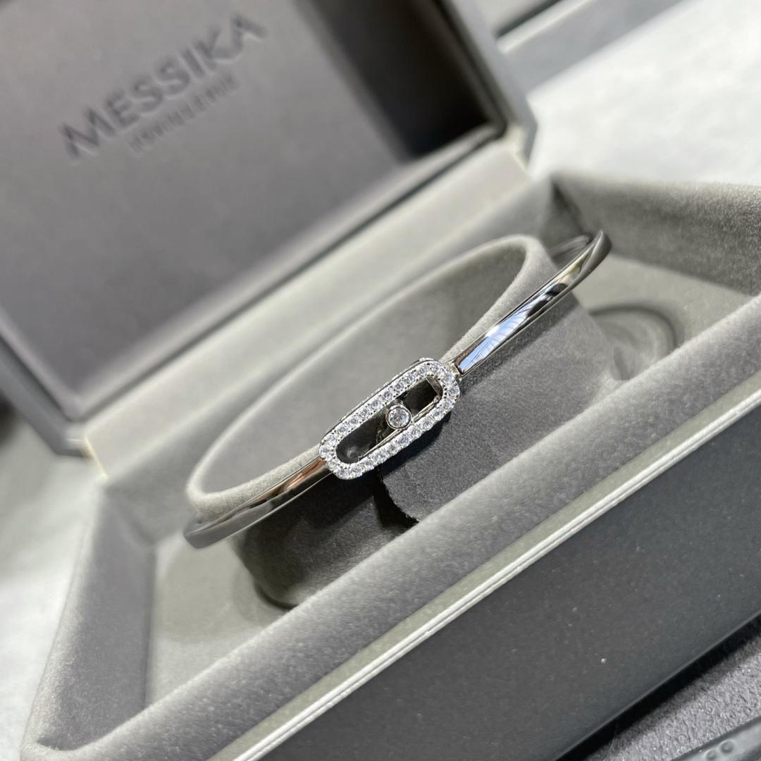 [Regal Jewels]Move Uno pavé flex bangle medium