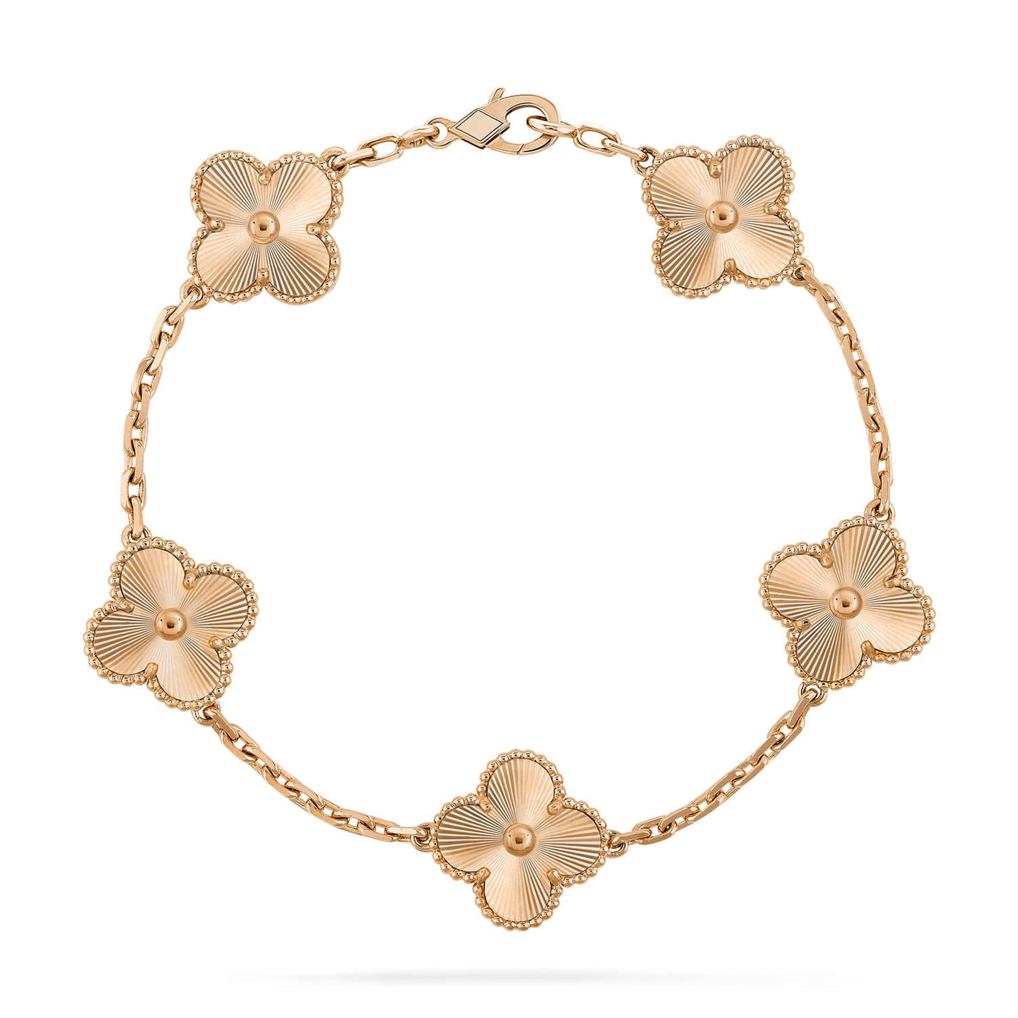 [Regal Jewels]CLOVER 5 MOTIF LASER BRACELET COLLECTION