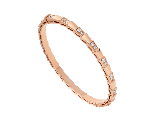 [Aura Jewels]SERPENTI SMALL BRACELET PINK GOLD DIAMOND