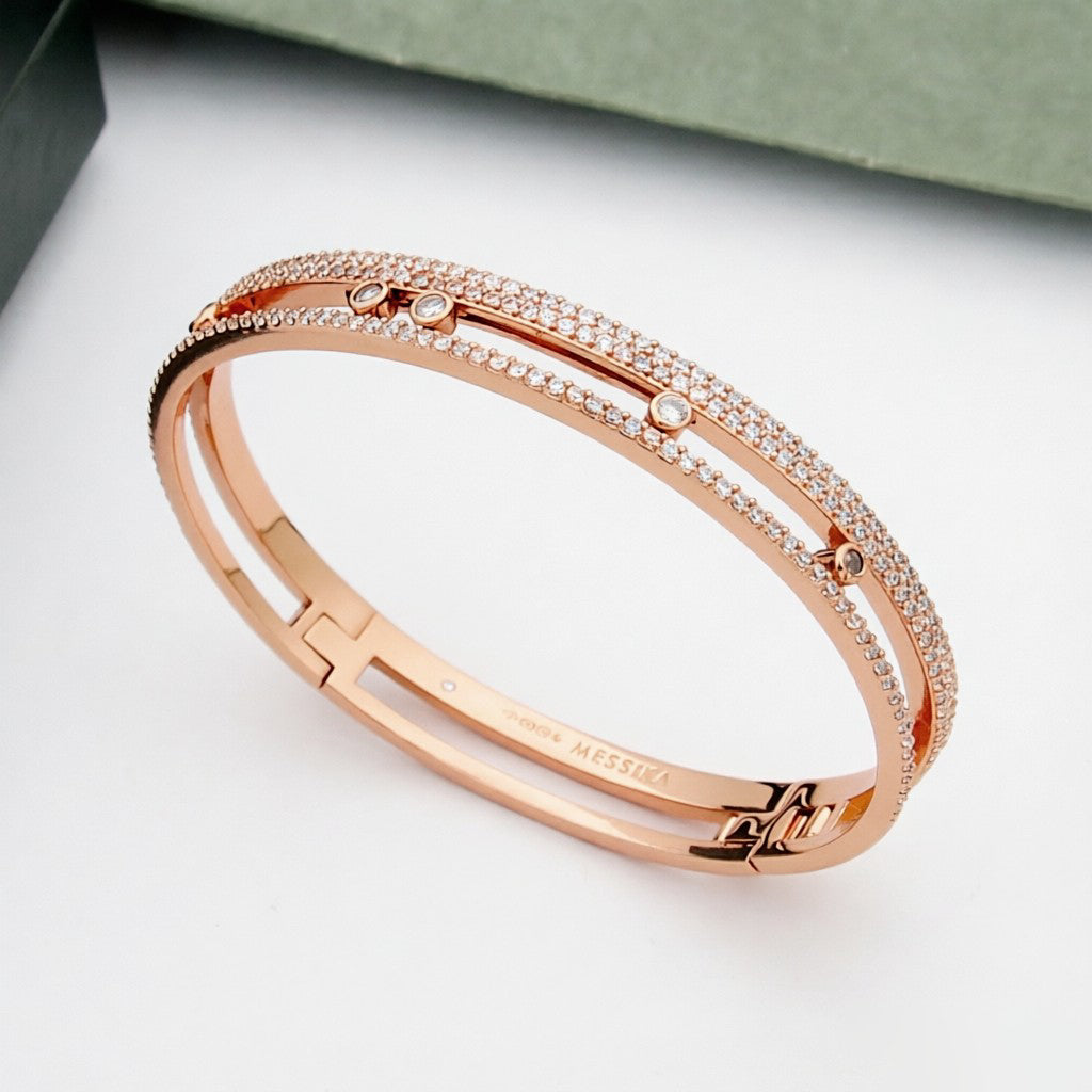 [Regal Jewels]Move Romane pavé bangle