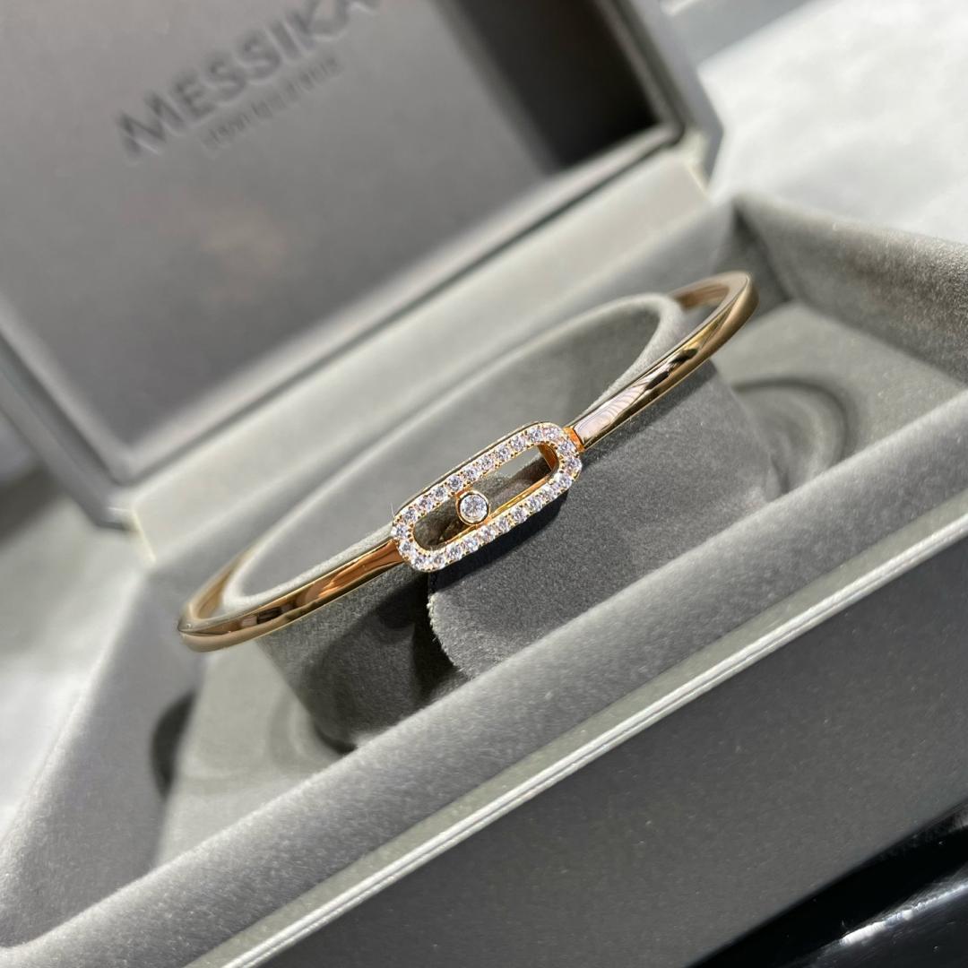 [Regal Jewels]Move Uno pavé flex bangle medium