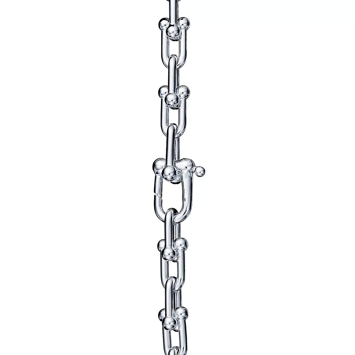 [Aura Jewelry]HARDWEAR SMALL LINK 26 MOTIF SILVER BRACELET