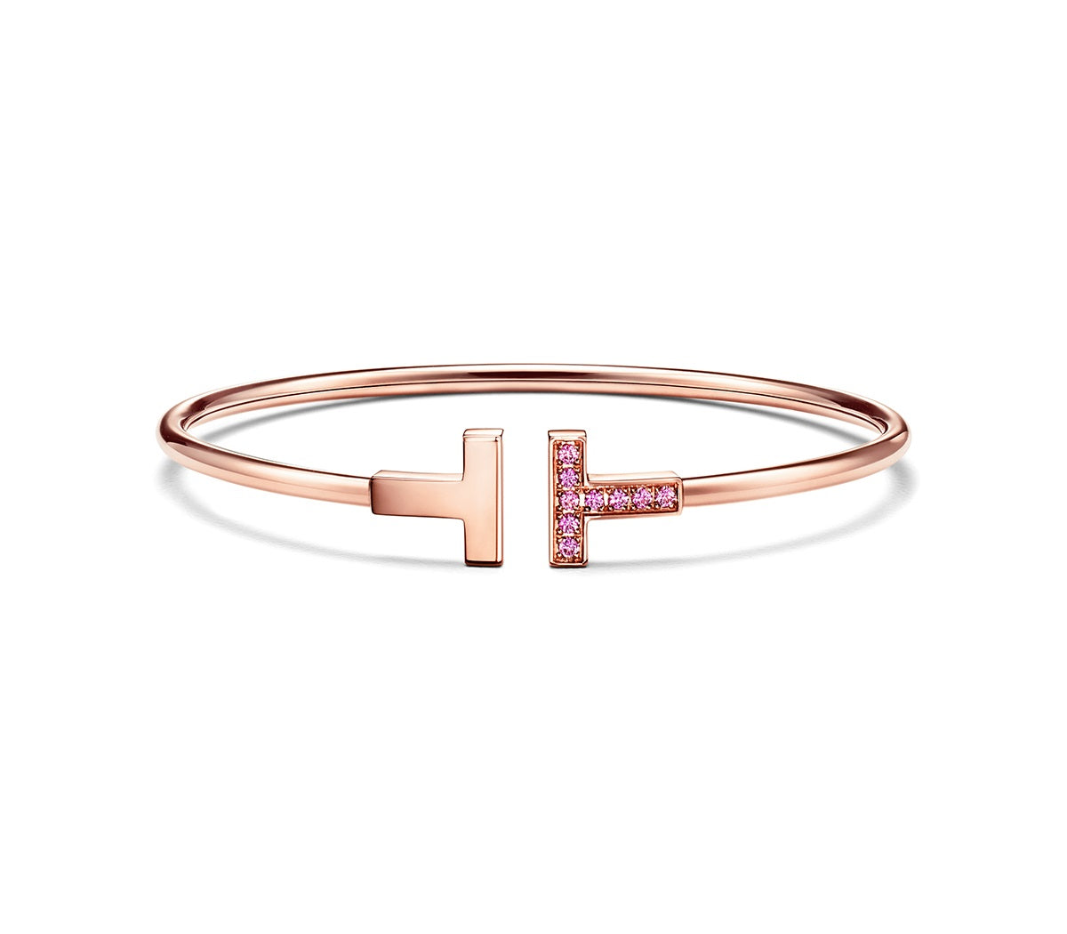 [Aura Jewelry]T PINK GOLD PINK DIAMOND BRACELET