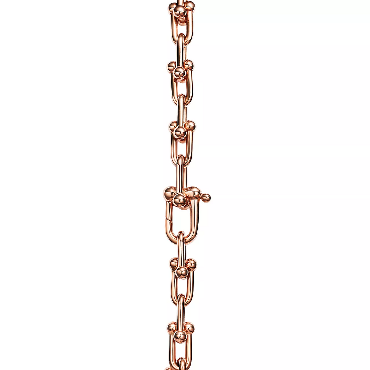 [Aura Jewelry]HARDWEAR SMALL LINK 26 MOTIF PINK GOLD BRACELET
