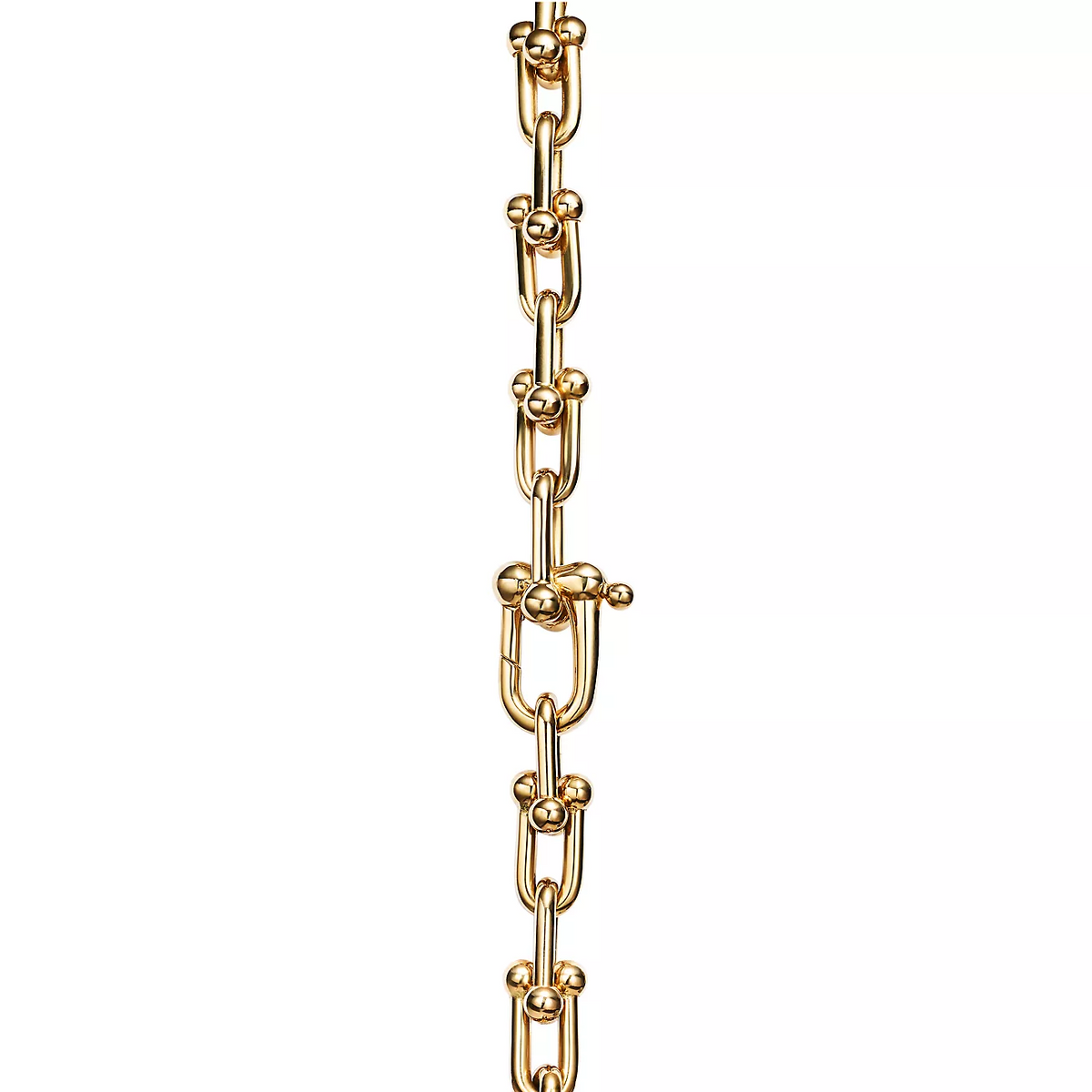 [Aura Jewelry]HARDWEAR SMALL LINK 26 MOTIF GOLD BRACELET