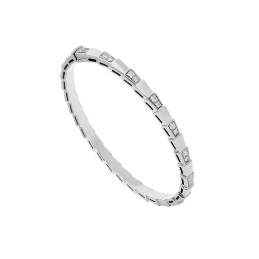 [Aura Jewels]SERPENTI BRACELET SILVER DIAMOND