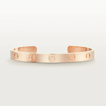 [Regal Jewels]LOVE BRACELET 6.1MM OPEN CUFF