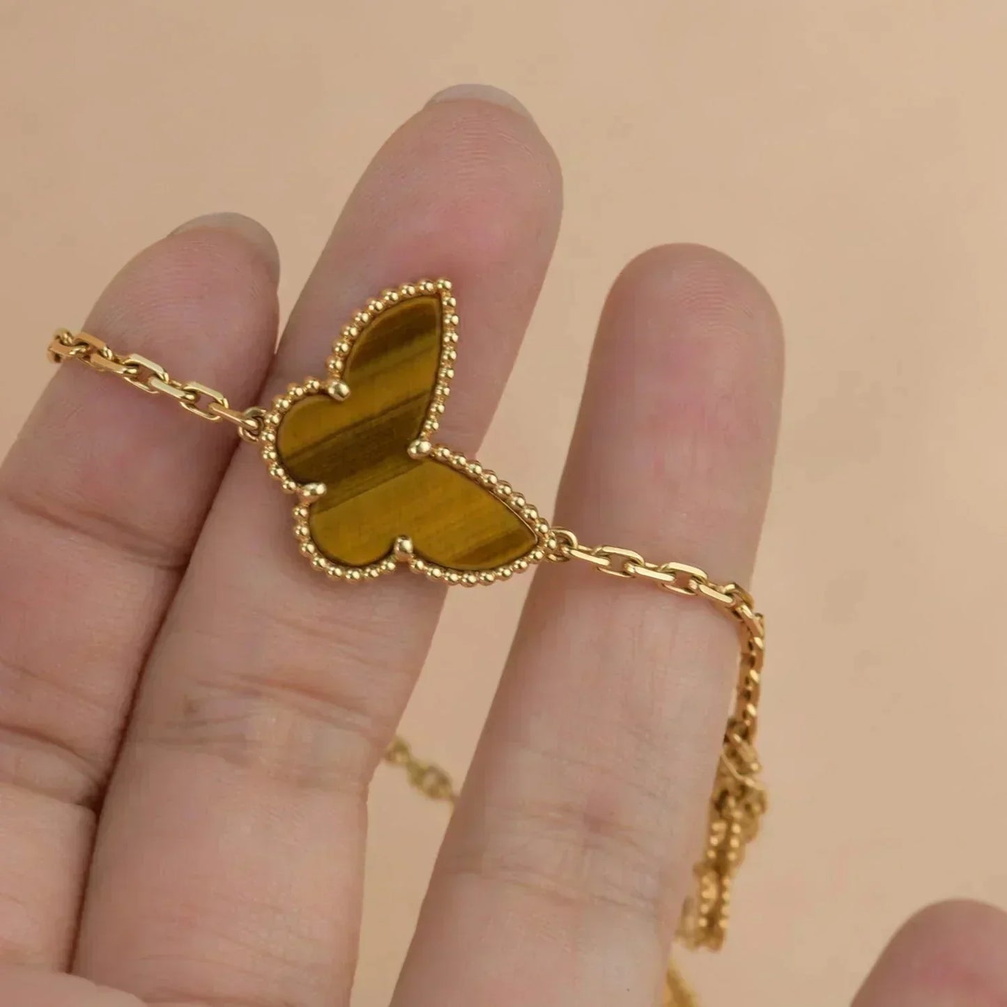 [Regal Jewels]LUCKY SPRING 5 MOTIF GOLD BRACELET