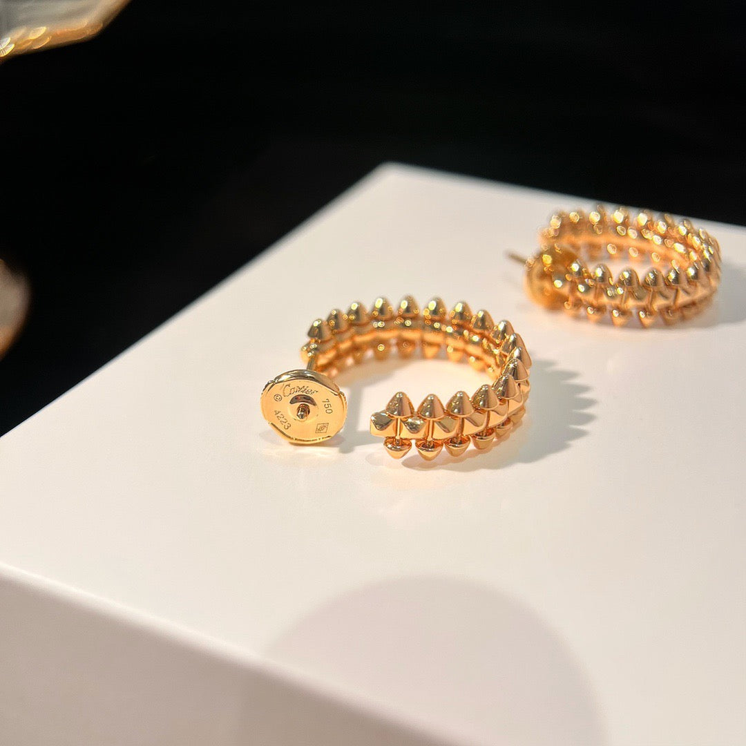 [Regal Jewels]CLASH SMALL HOOP EARRINGS