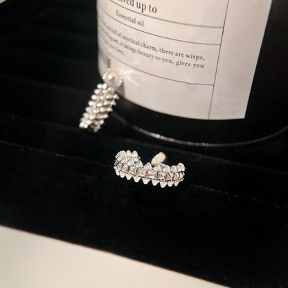 [Regal Jewels]CLASH SMALL HOOP EARRINGS