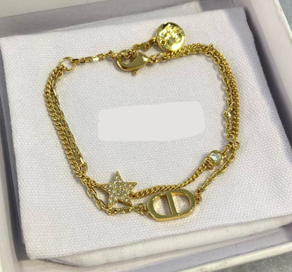 [Regal Jewels]Double-Layer Star Bracelet