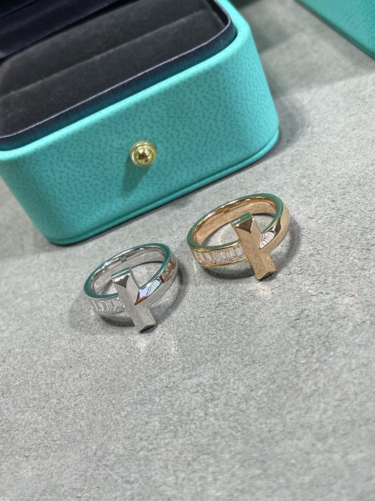 [Aura Jewelry]T1 WIDE 4.5MM DIAMOND RING